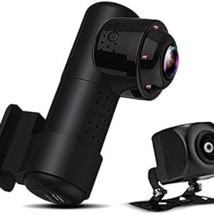 (25) Dash Cam 4K WiFi 360 Degree Panoramic Wide Angle MiNi Car Dash Cams for Cars Front and Rear